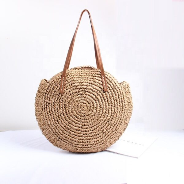 Straw beach bag - Image 2