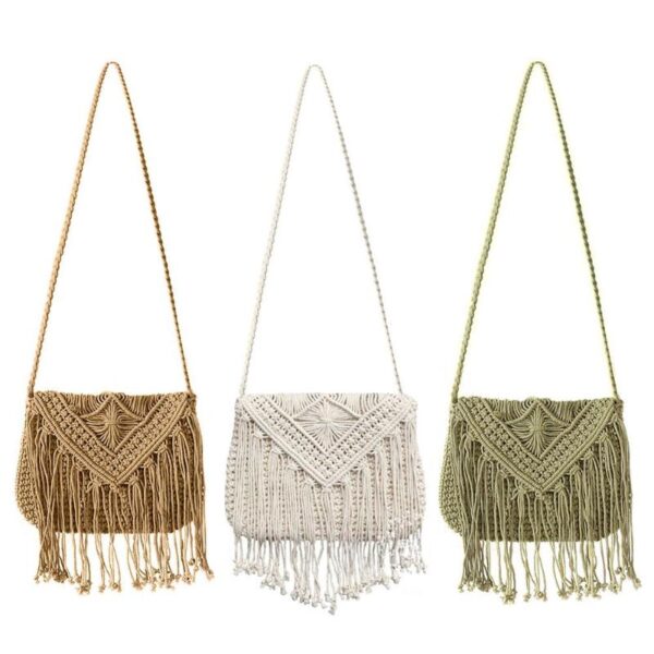 Handmade crochet crossbody bag - Image 2