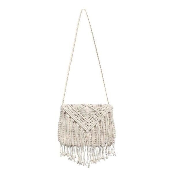 Handmade crochet crossbody bag