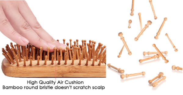 Bamboo Hair Comb - Image 2