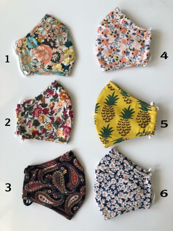 Thick Cotton Masks with Three Layers