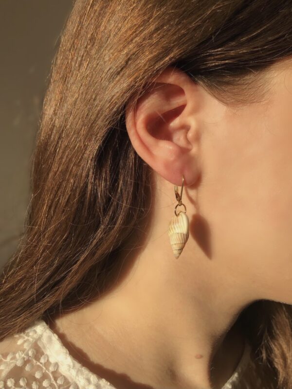 The small seashell earrings - Image 2