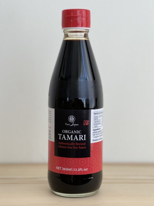 Organic Tamari Soy Sauce -360 ml - Macrobiotic Kitchen