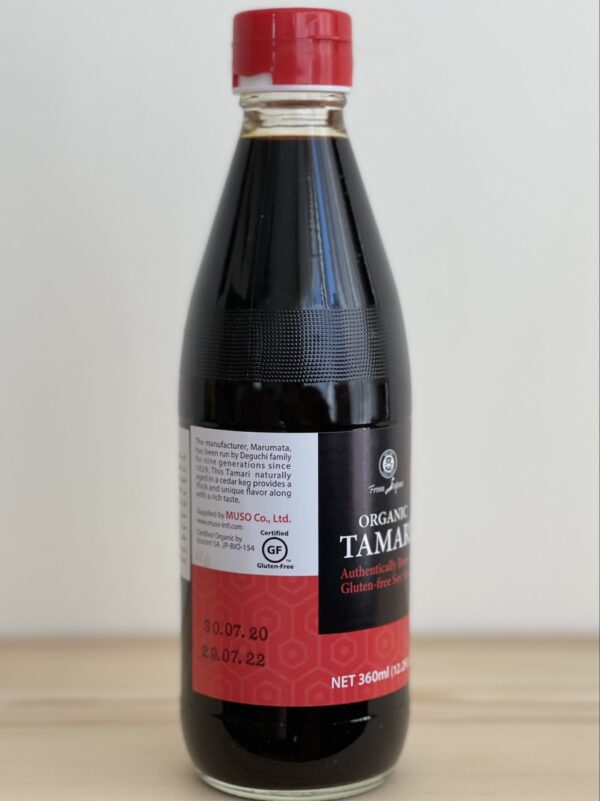 Organic Tamari Soy Sauce -360 ml - Macrobiotic Kitchen - Image 2