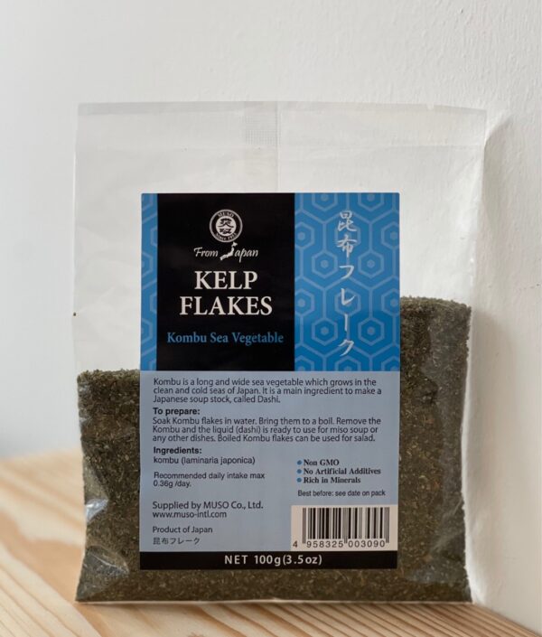 Organic kombu seaweed - grinded 100 g - macrobiotic kitchen