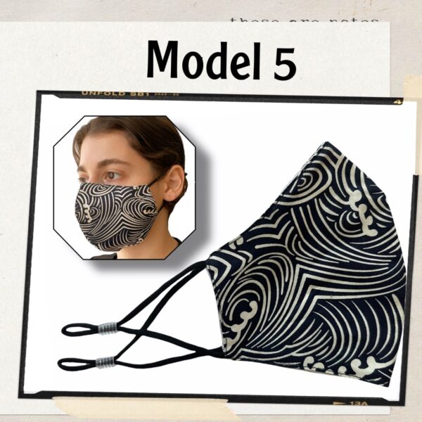Black and White Cotton Masks Collection - Image 6