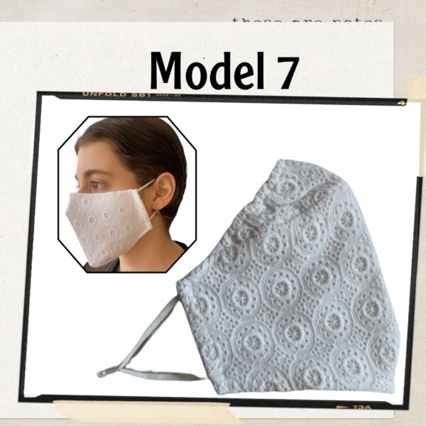 Black and White Cotton Masks Collection - Image 8