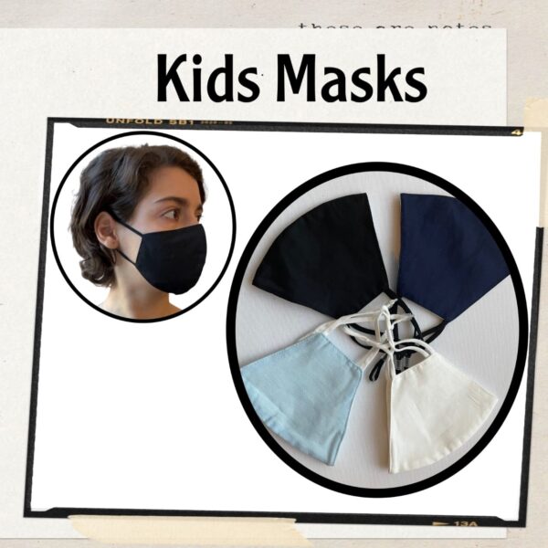 Neutral-Colored Masks for Kids