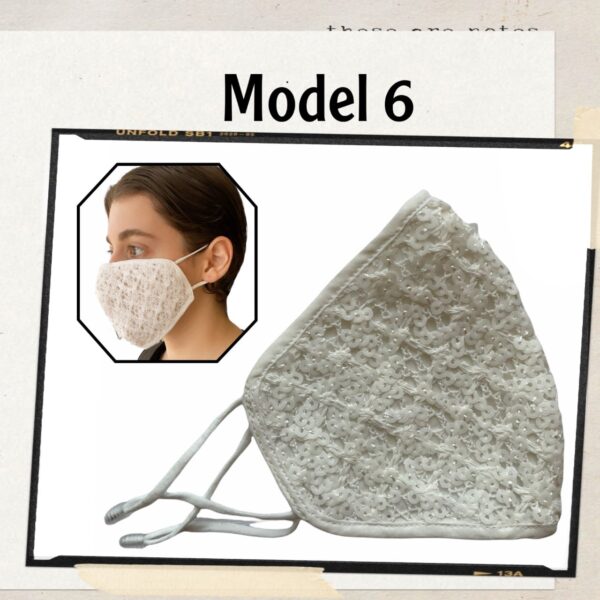 Black and White Cotton Masks Collection - Image 7
