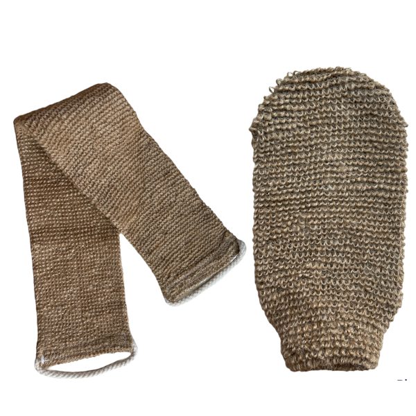 Natural Bamboo Exfoliating Bath Loofah