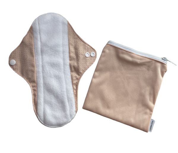 Menstrual Reusable Cloth Sanitary Pad – Wool-fiber with Anti-slip Polyester Back (Easy Wash) - Image 4