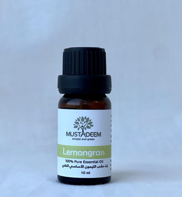 Organic Lemongrass Essential Oil – 10 ml – India
