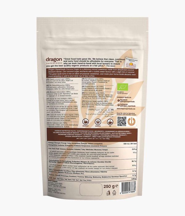 Coconut Sugar 250g - Image 2