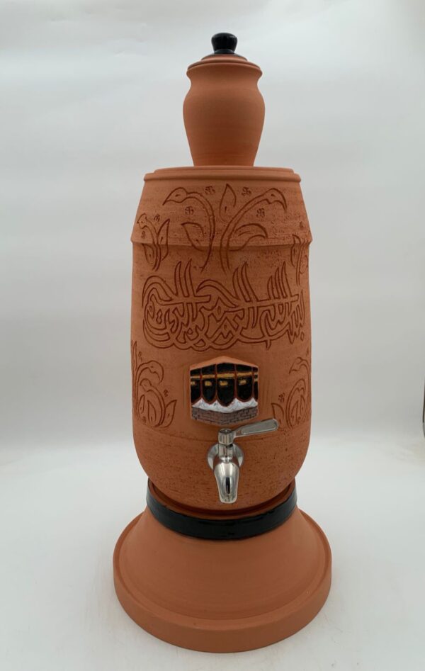 Macci pottery clay water pot dispenser - 6 liter